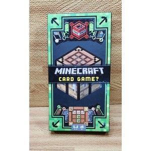 Minecraft Card Game Mattel Funny Family Friends Game Dinner Night